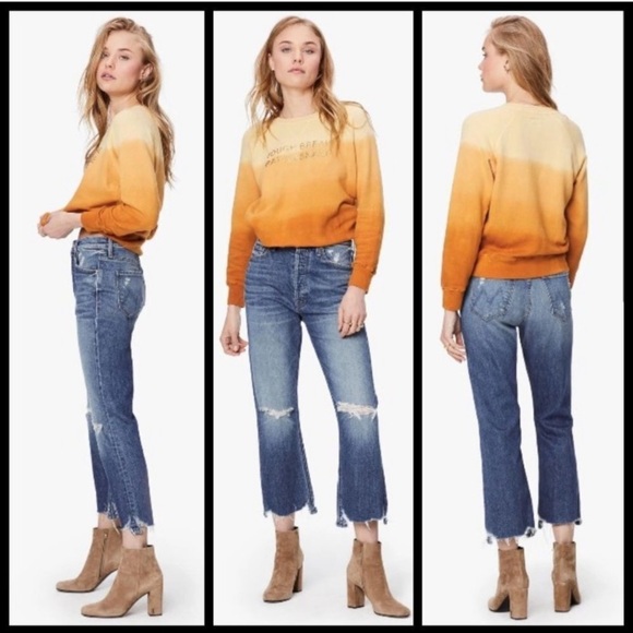 MOTHER SUPERIOR THE TRIPPER CHEW IN CRYIN COWBOYS HI RISE DISTRESSED SEMI-RIDIG - Picture 2 of 15